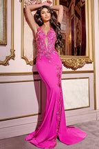 Jovani Prom D5030 - Hot Pink