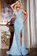 Jovani Prom D5301 - Light Blue