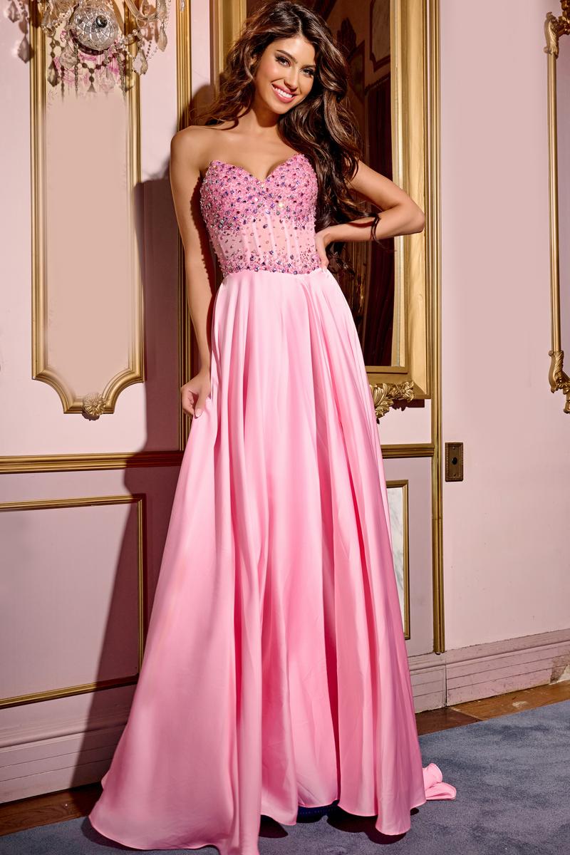 Jovani Prom D6021 - Pink