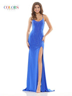 Colors Dress Dress G1052 - Royal