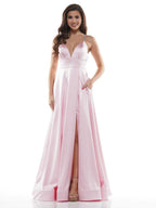 Glow by Colors Dress Dress G968 - Light Pink