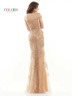 Colors Dress Dress J131 - Gold