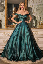 Ladivine Dress J822 - Emerald