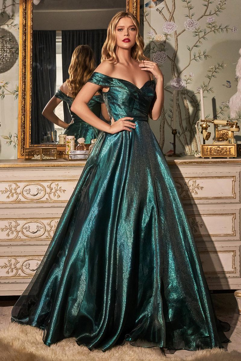 Ladivine Dress J822 - Emerald