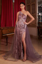 Ladivine Dress J869 - Dusty Mauve