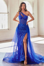 Ladivine Dress J869 - Royal