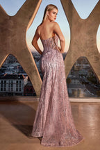 Ladivine Dress J872 - Mauve