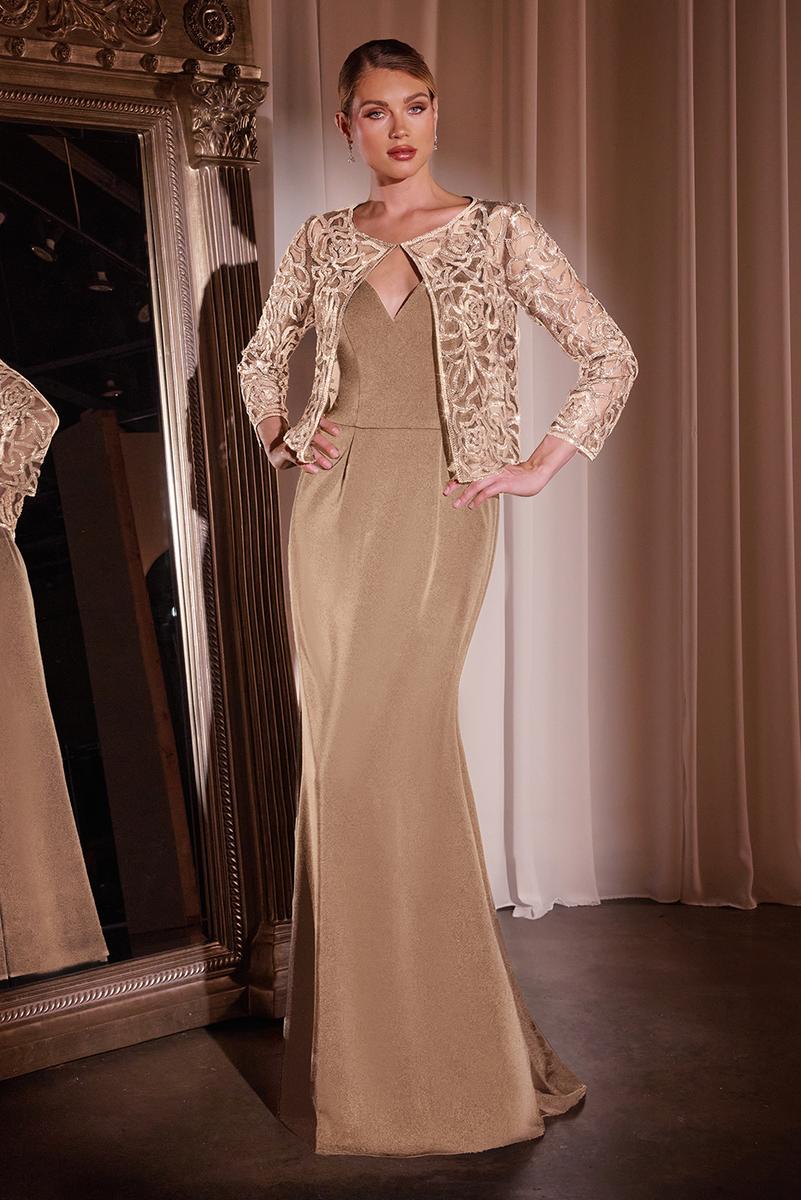 Ladivine Dress J881 - Taupe