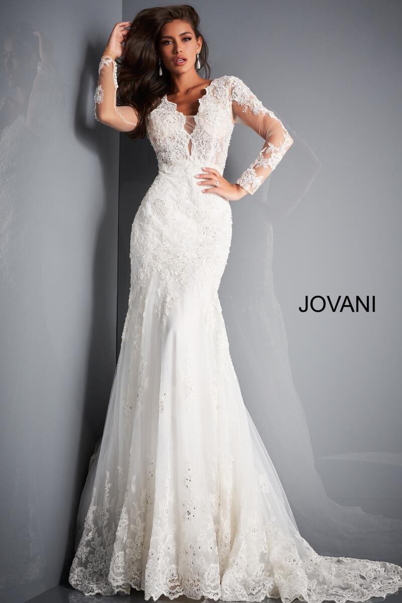 Jovani Wedding Dresses JB02579 - Ivory