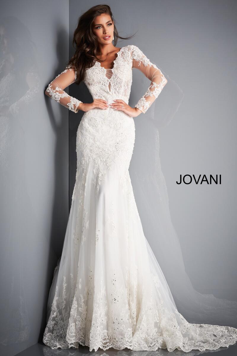 Jovani Wedding Dresses JB02579 - Ivory
