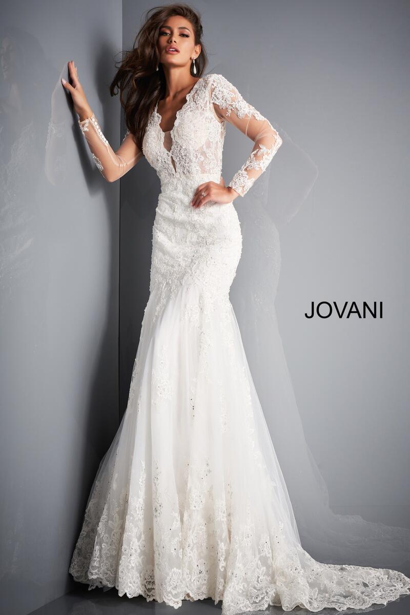 Jovani Wedding Dresses JB02579 - Ivory
