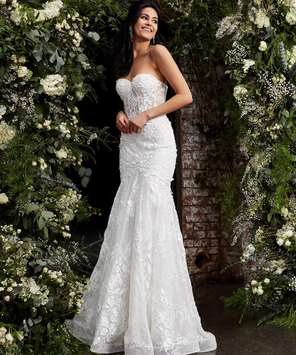 Jovani Wedding Dresses JB02836 - Off White