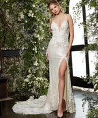 Jovani Wedding Dresses JB03592 - Cream