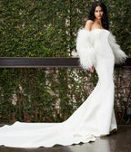 Jovani Wedding Dresses JB07651 - Off White
