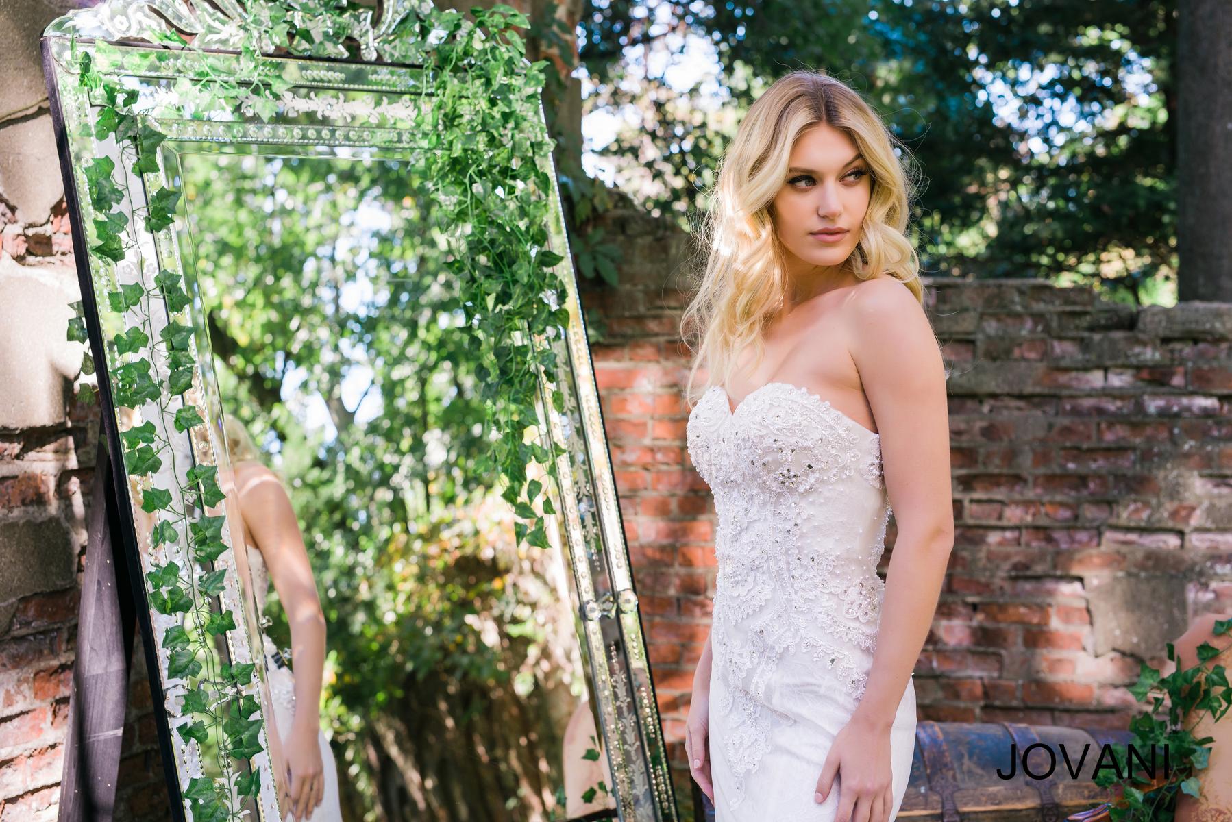 Jovani Wedding Dresses JB37043 - White