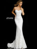 Jovani Wedding Dresses JB37043 - White