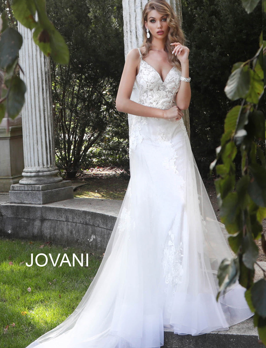 Jovani Wedding Gowns Dress JB65930 - Blush