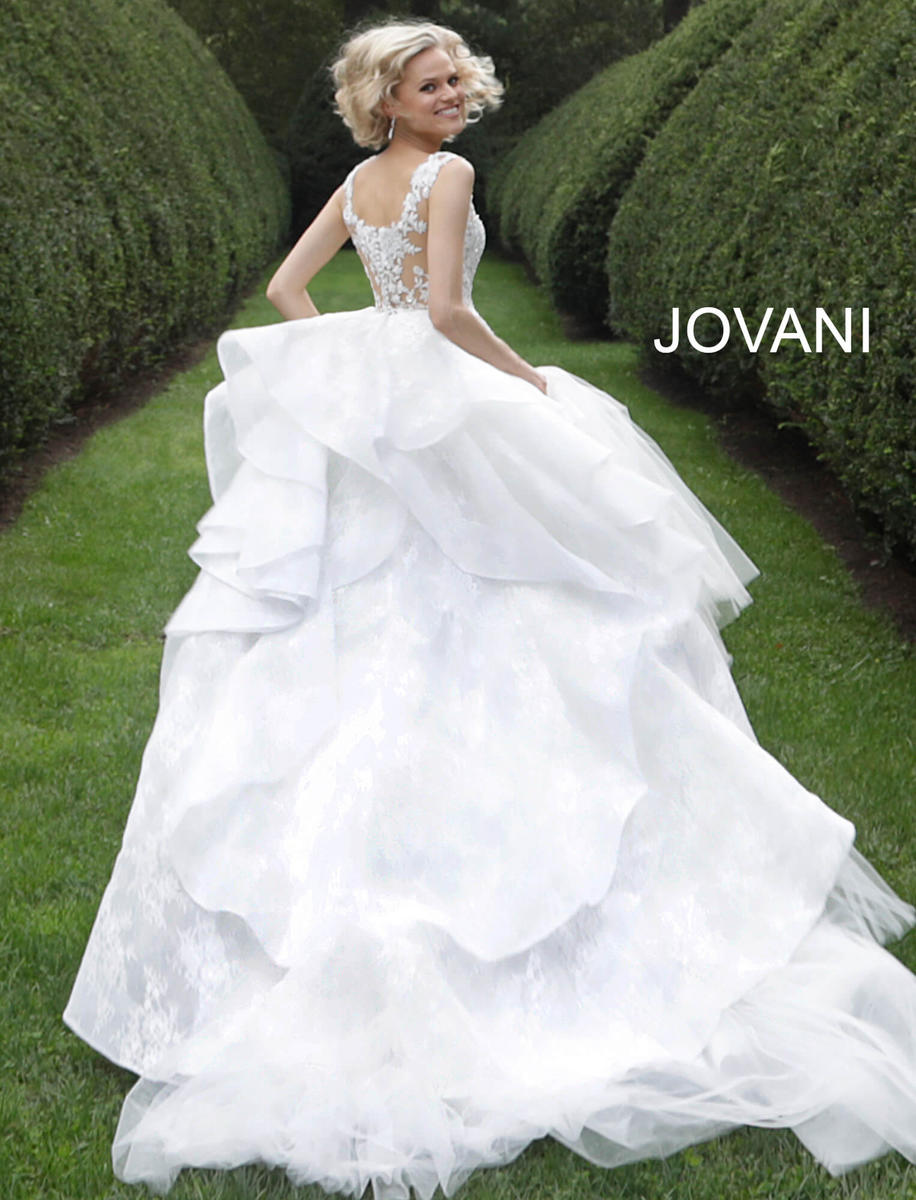 Jovani Wedding Dresses JB68165 - Off White