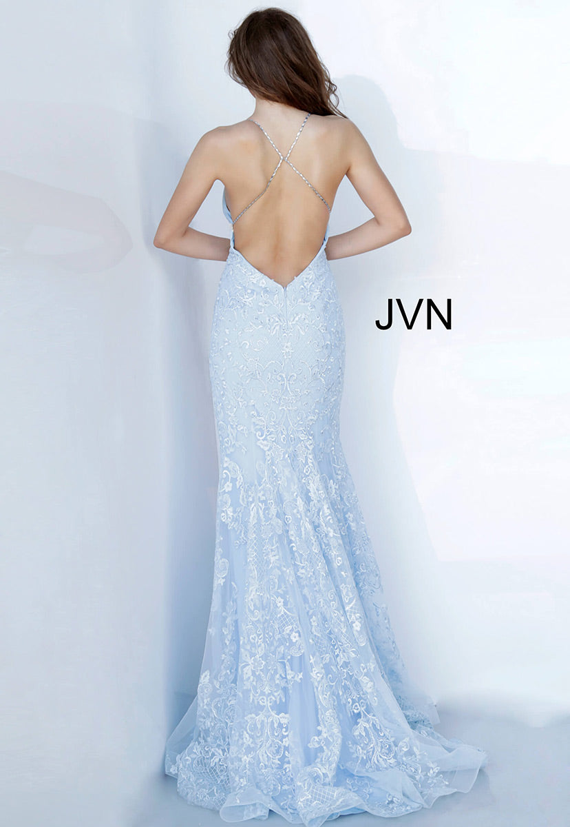 JVN Dress JVN02258 - Light Blue