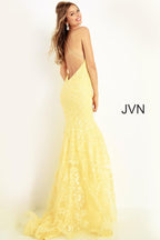 JVN Dress JVN02258 - Light Yellow