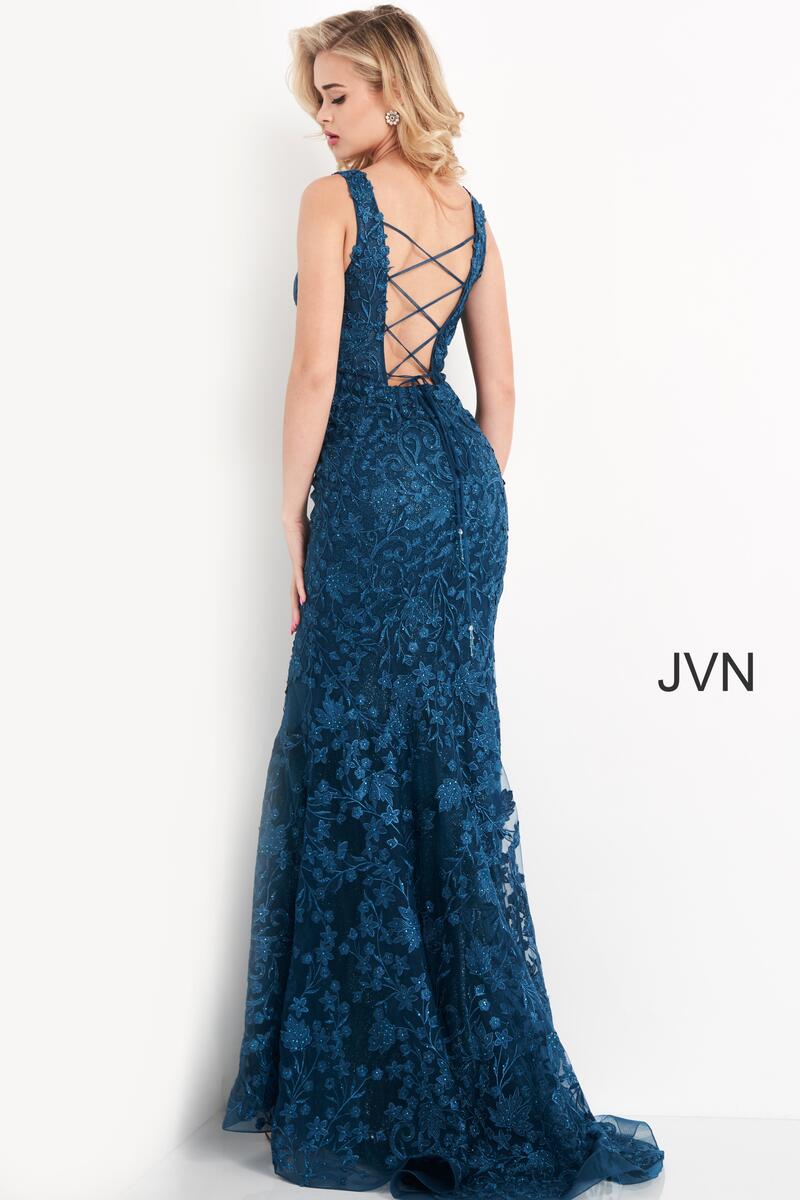 JVN Dress JVN04591 - Teal