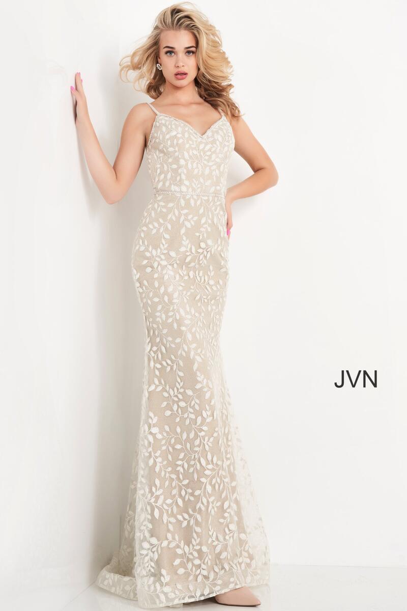 JVN Dress JVN06472 - Champagne