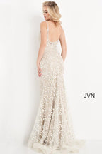 JVN Dress JVN06472 - Champagne