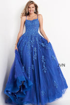 JVN Dress JVN06644 - Cobalt/Blue