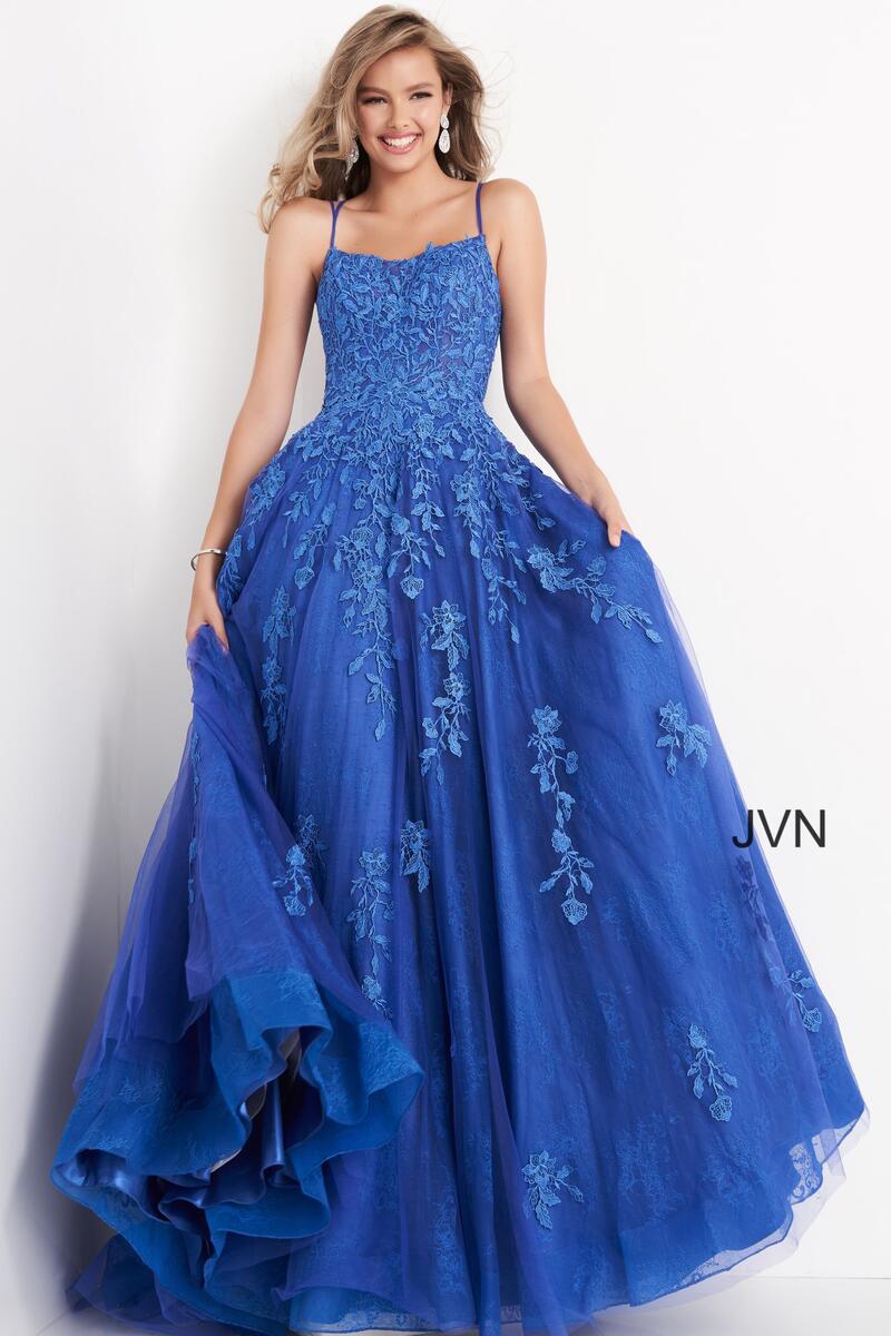 JVN Dress JVN06644 - Cobalt/Blue