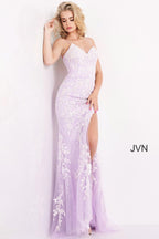 Jovani Prom 06660 - Lilac/White