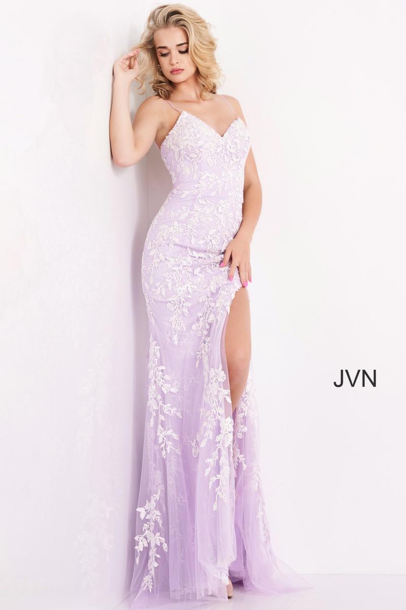 Jovani Prom 06660 - Lilac/White