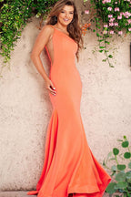 JVN Dress JVN06763 - Coral