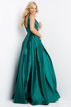 JVN Dress JVN08419 - Emerald