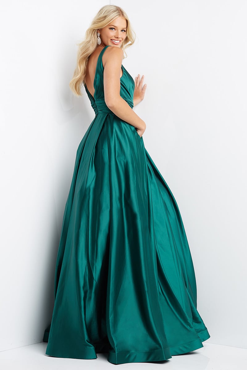 JVN Dress JVN08419 - Emerald