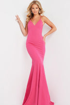 JVN Dress JVN08467 - Fuchsia