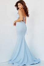 JVN Dress JVN08467 - Light Blue