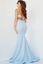 JVN Dress JVN08467 - Light Blue