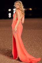JVN Dress JVN08695 - Coral