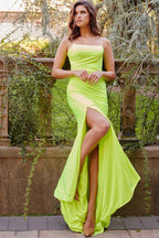 JVN Dress JVN09026 - Lime