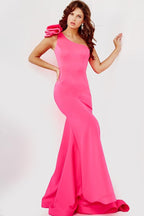 JVN Dress JVN09973 - Fuchsia