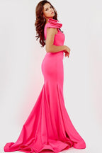 JVN Dress JVN09973 - Fuchsia