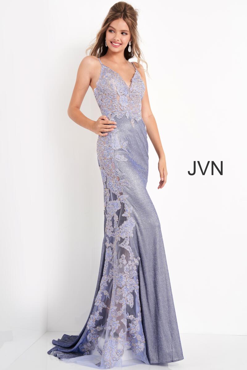 JVN Dress JVN2205 - Perriwinkle