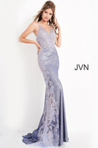 JVN Dress JVN2205 - Perriwinkle