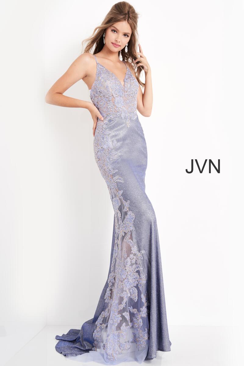 JVN Dress JVN2205 - Perriwinkle