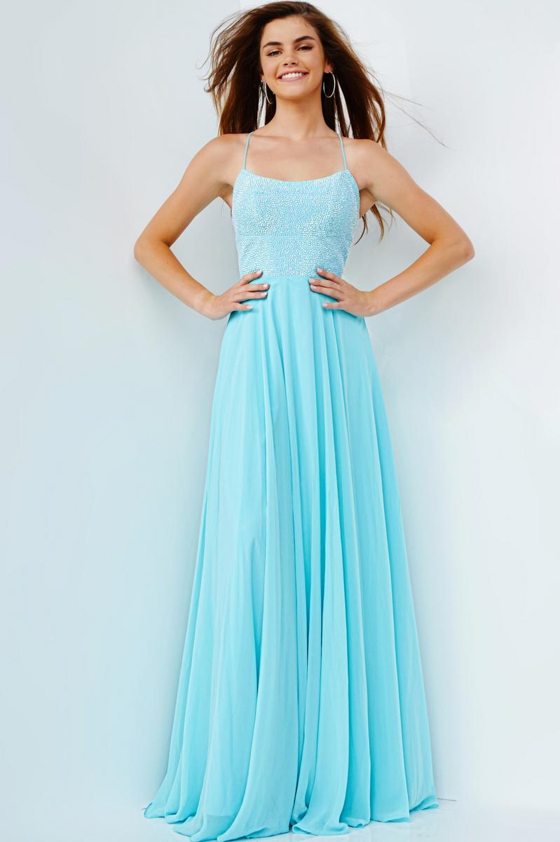JVN Dress JVN22288 - Light Blue