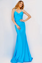 JVN Dress JVN22880 - Hot Blue