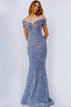 JVN Dress JVN23114 - Royal