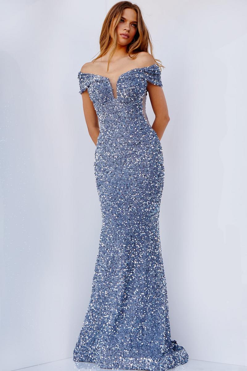 JVN Dress JVN23114 - Royal