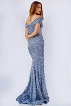JVN Dress JVN23114 - Royal