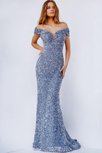 JVN Dress JVN23114 - Royal